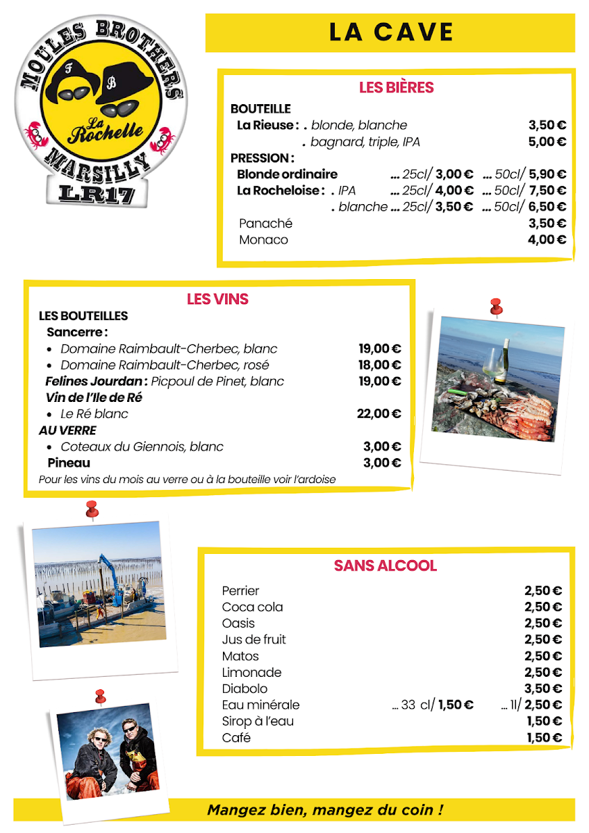 Menu Moule Brothers-2